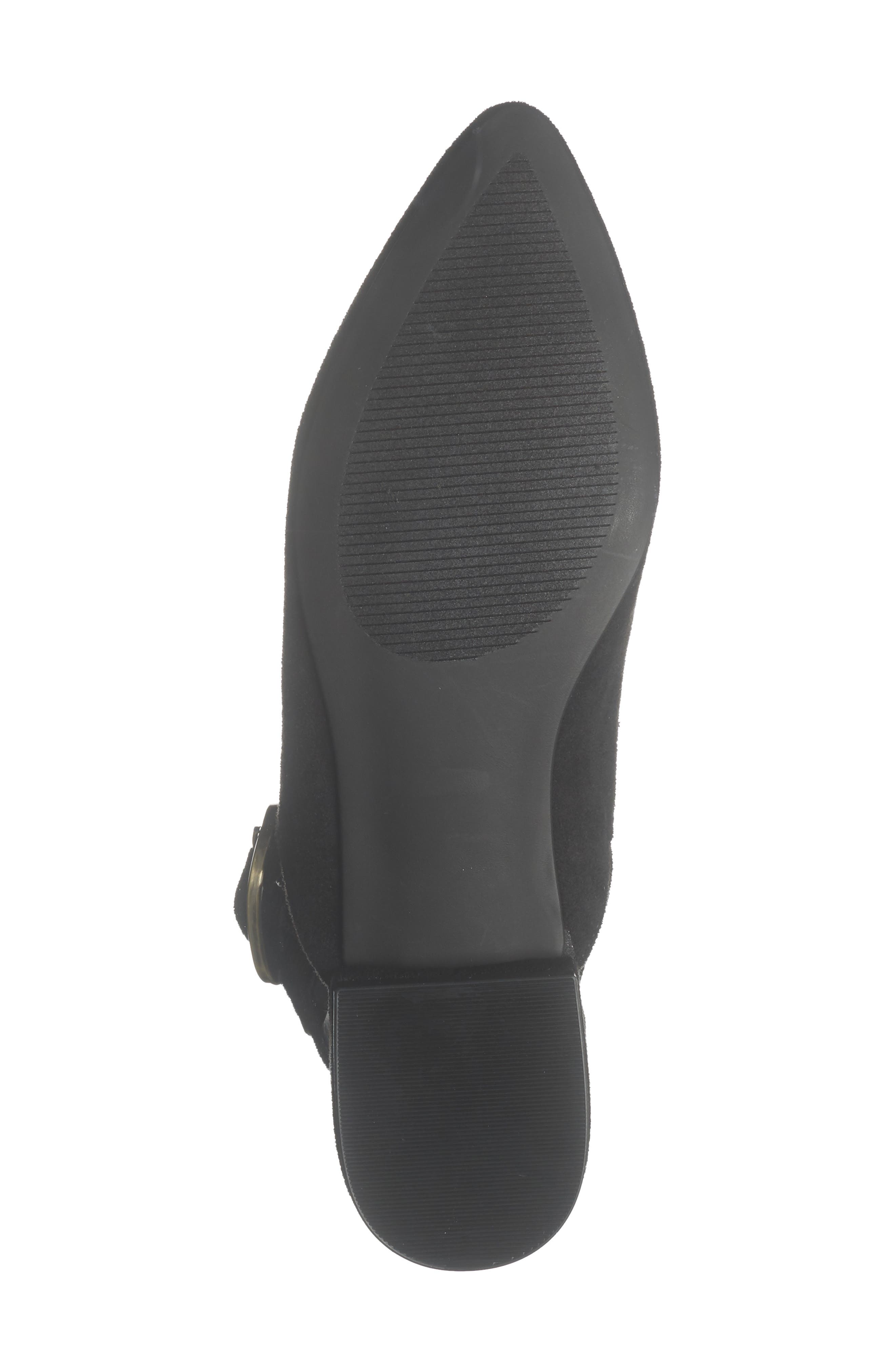 Derue Slingback Flat, Alternate, color, BLACK