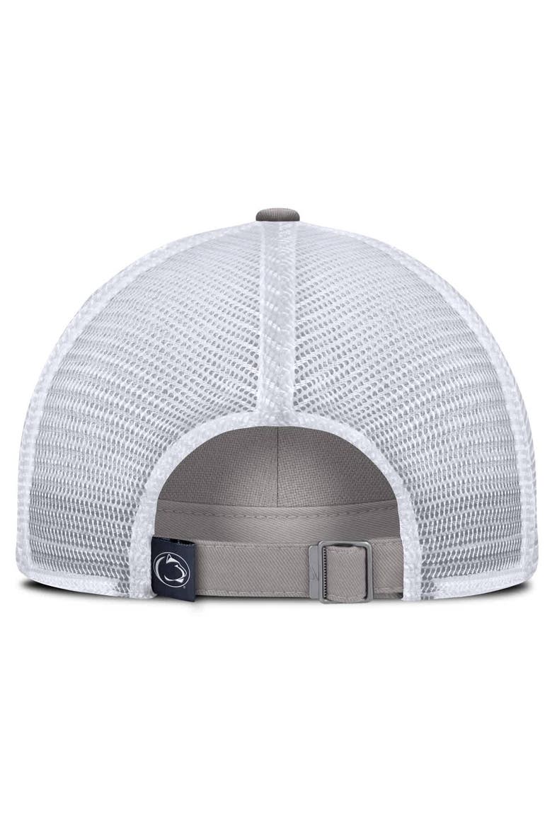 Men's Nike Gray Penn State Nittany Lions 2025 Gameday On-Field Club Adjustable Trucker Hat, Alternate, color, Gray