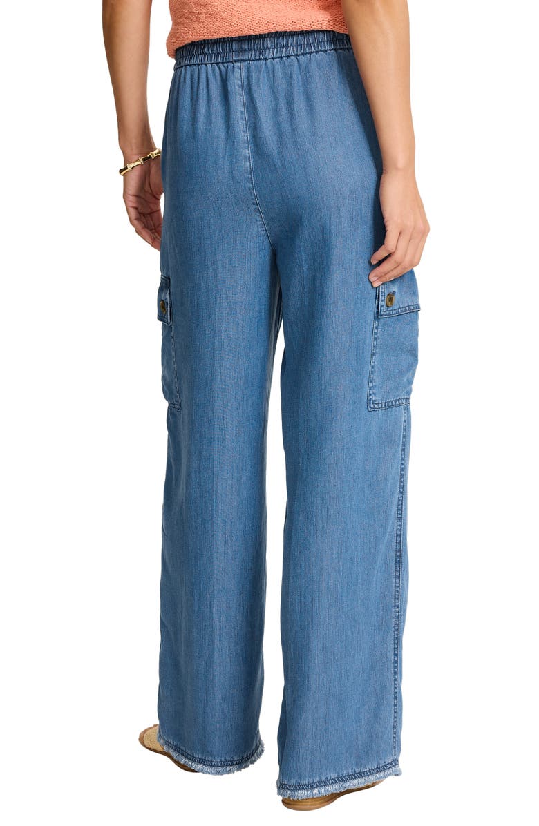 Tommy Bahama O Lei Chambray Cargo Pants, Alternate, color, Med Indigo Wash