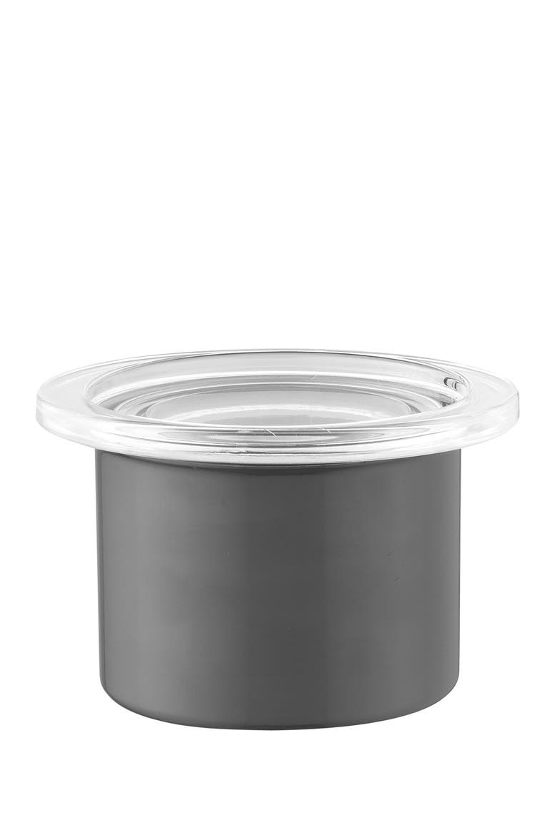 Dark Grey Eclipse 4" 0.52 Quart Canister, Main, color, DARK GREY