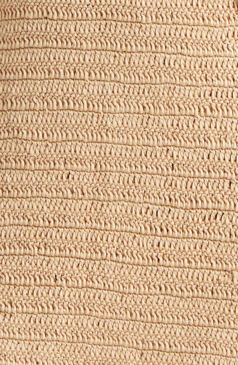 Ramy Brook Cara Floral Cotton Crochet Minidress, Alternate, color, 