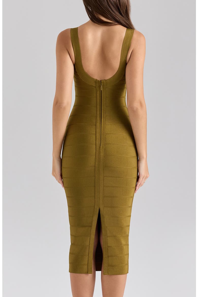 The OG Bandage Midi Dress, Alternate, color, MARTINI