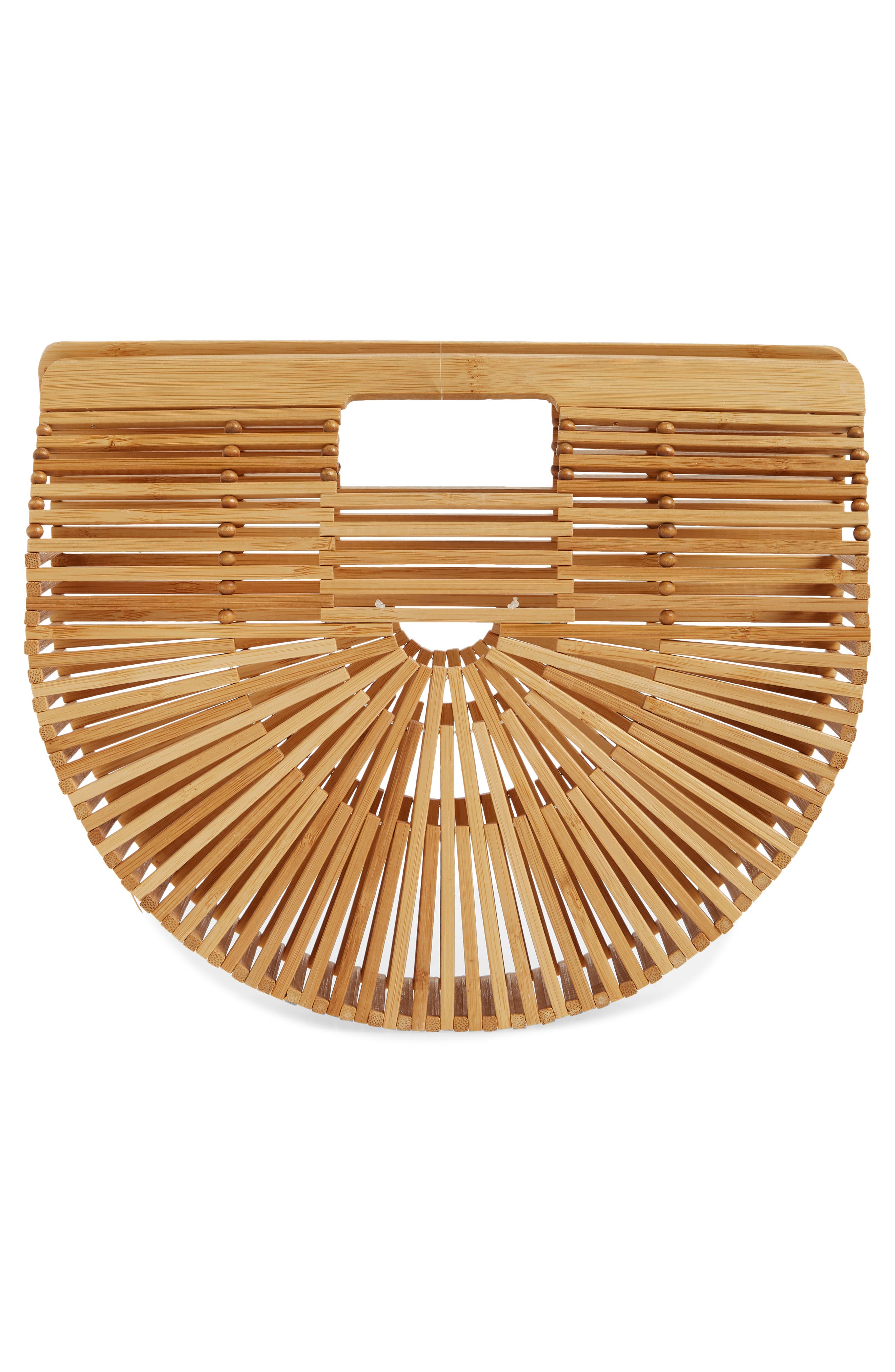 Mini Ark Handbag, Alternate, color, NATURAL