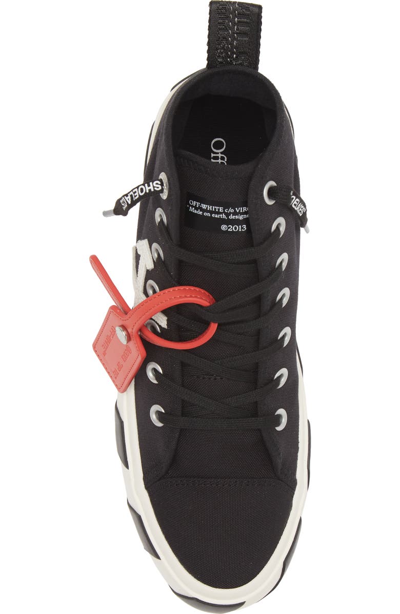 Off-White Mid Top Vulcanized Sneaker, Alternate, color,