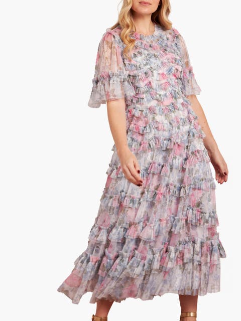 Camille's Garden Round Neck Dress