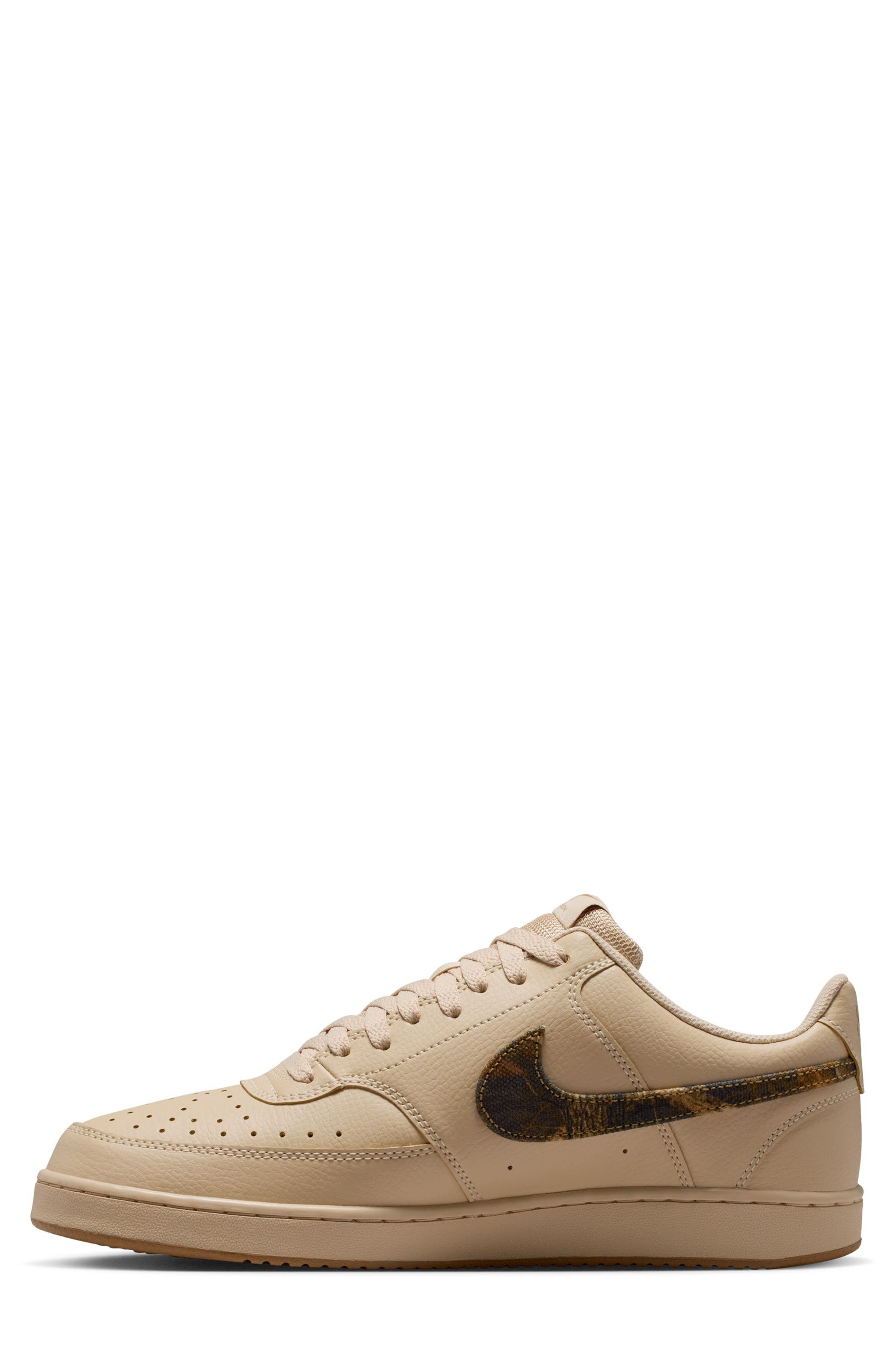 Court Vision Low Sneaker, Alternate, color, RATTAN/ MINK BROWN
