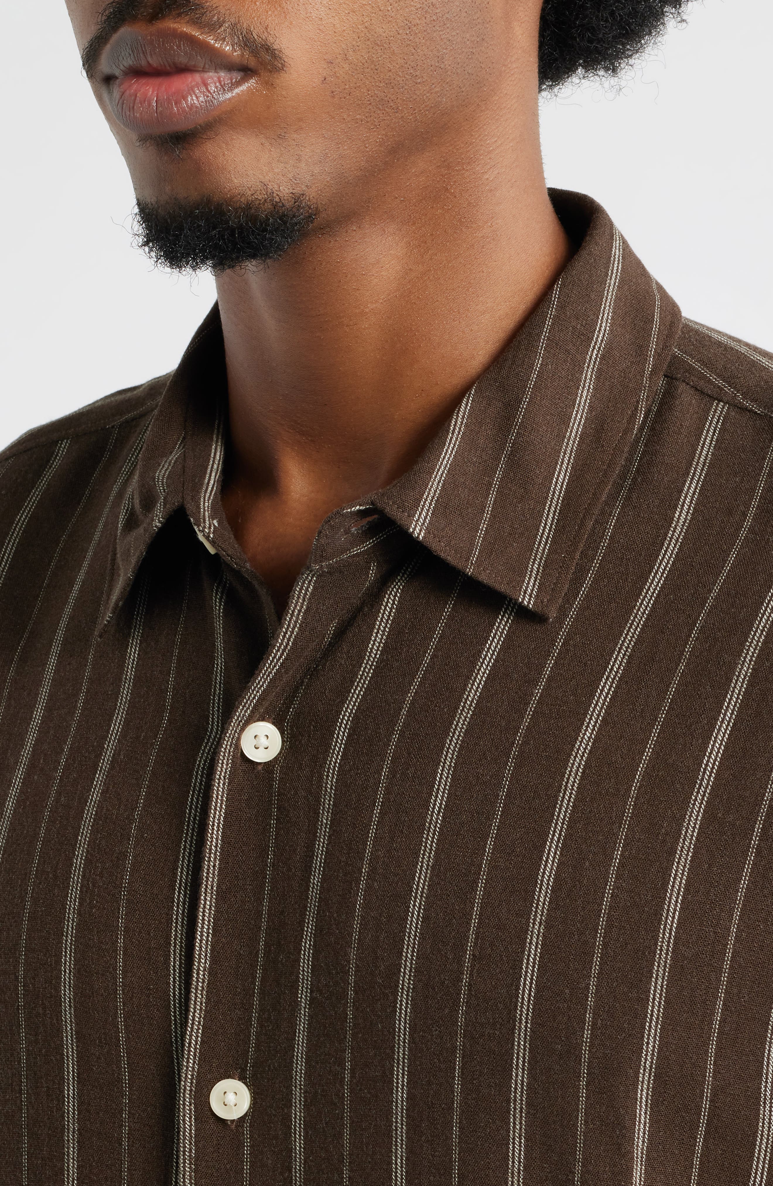 Stripe Short Sleeve Button-Up Shirt (Men) | Nordstrom