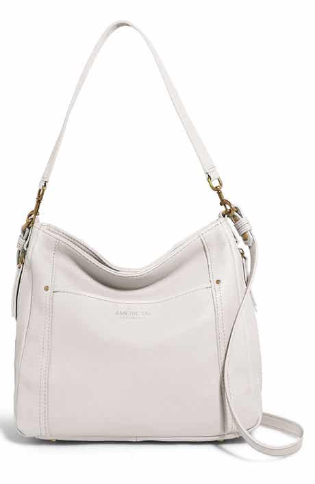 AMERICAN LEATHER CO. Austin Convertible Leather Shoulder Bag