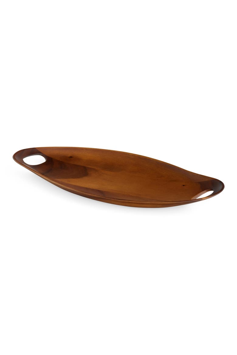 Portables Wood Tray, Alternate, color, BROWN