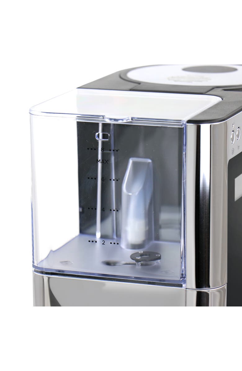 Russell Hobbs Glass 8 Cup Coffeemaker in Black and Stainless Steel, Alternate, color, Silver