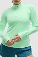 Peloton Women's Active Brushed Jersey ¼ Zip