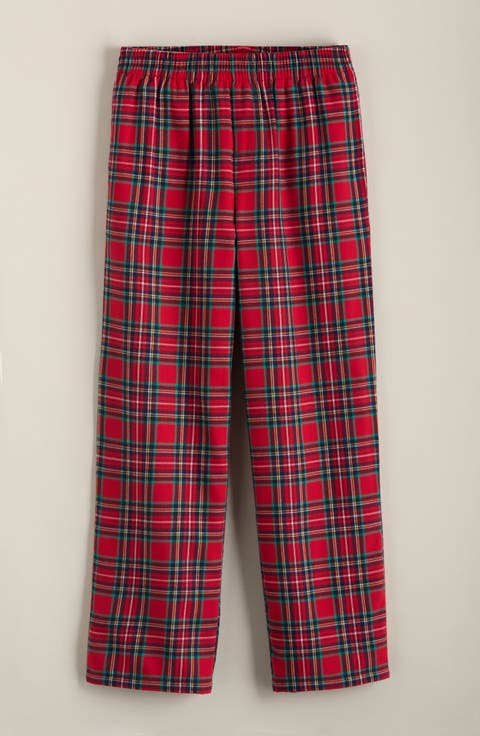 Kids' Plaid Flannel Pajama Pants