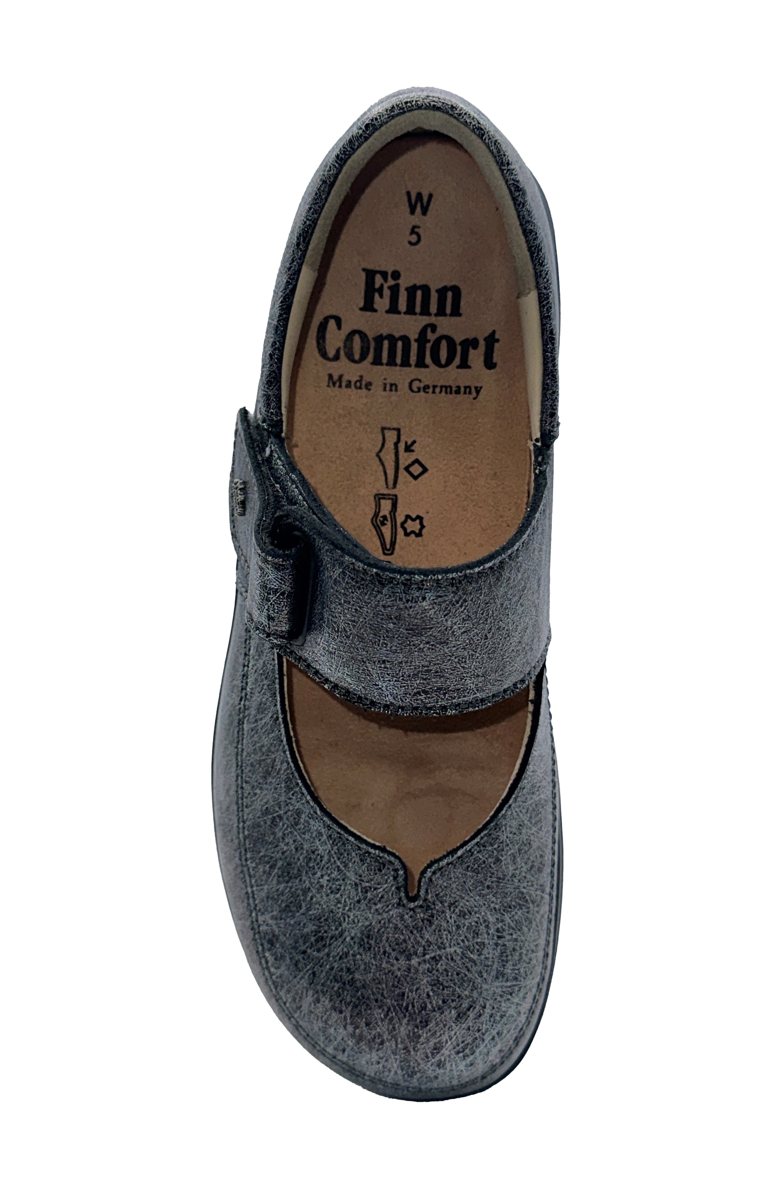 Finn Comfort Nagasaki Mary Jane Flat, Alternate, color, Platinum Rainbow