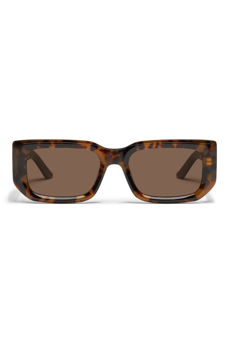 Tell Me More 54mm Square Sunglasses, Main, color, COFFEE TORT/ BROWN