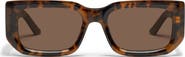 QUAY Tell Me More 54mm Square Sunglasses