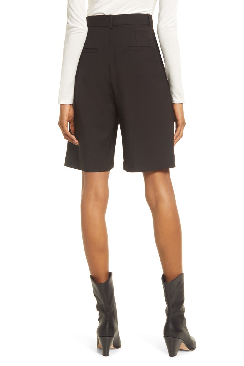 Relaxed Fit Shorts, Alternate, color, BLACK