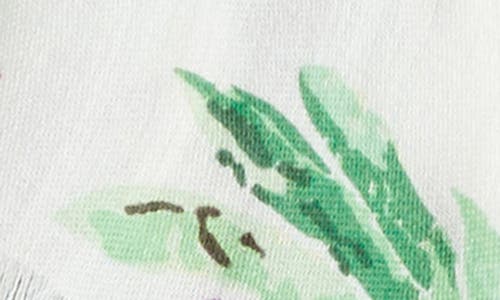 Area Stars Palm Leaf Scarf In Multi