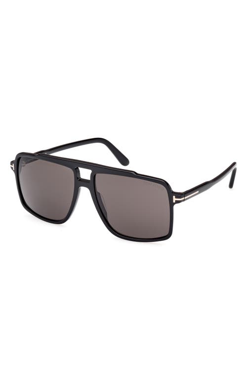 Tom Ford Kemp 59mm Navigator Sunglasses