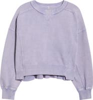 Free People FP Movement Intercept Cotton Blend Sweatshirt