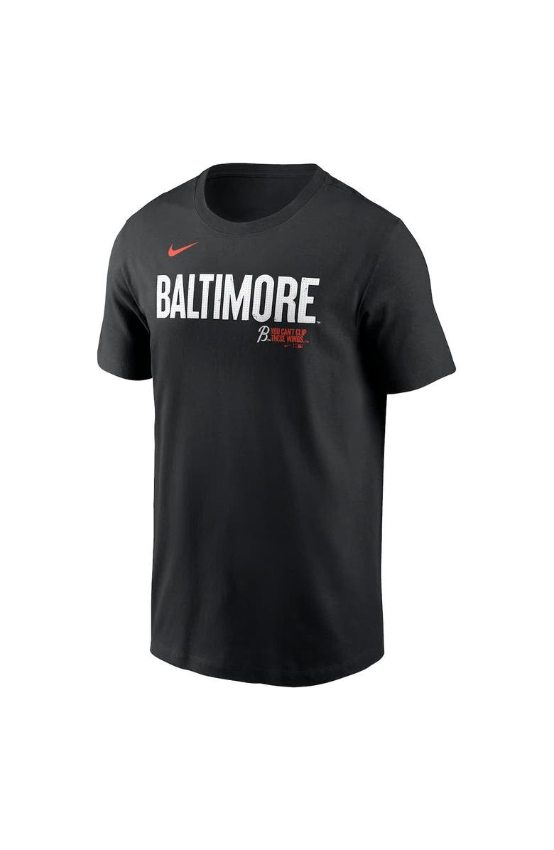 Nike Men's Nike Gunnar Henderson Black Baltimore Orioles Fuse City Connect Name & Number T-Shirt, Alternate, color, Black