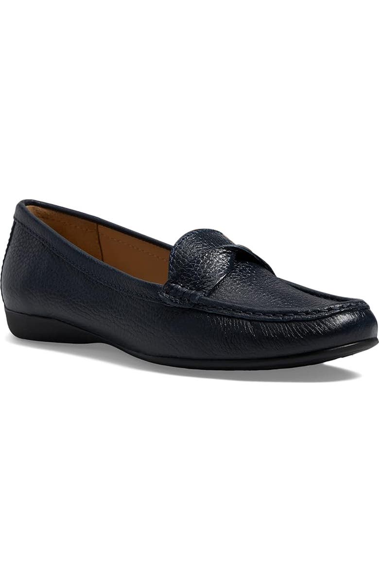 Marc Joseph New York Beverly Road Loafer, Main, color, Navy Tumbled