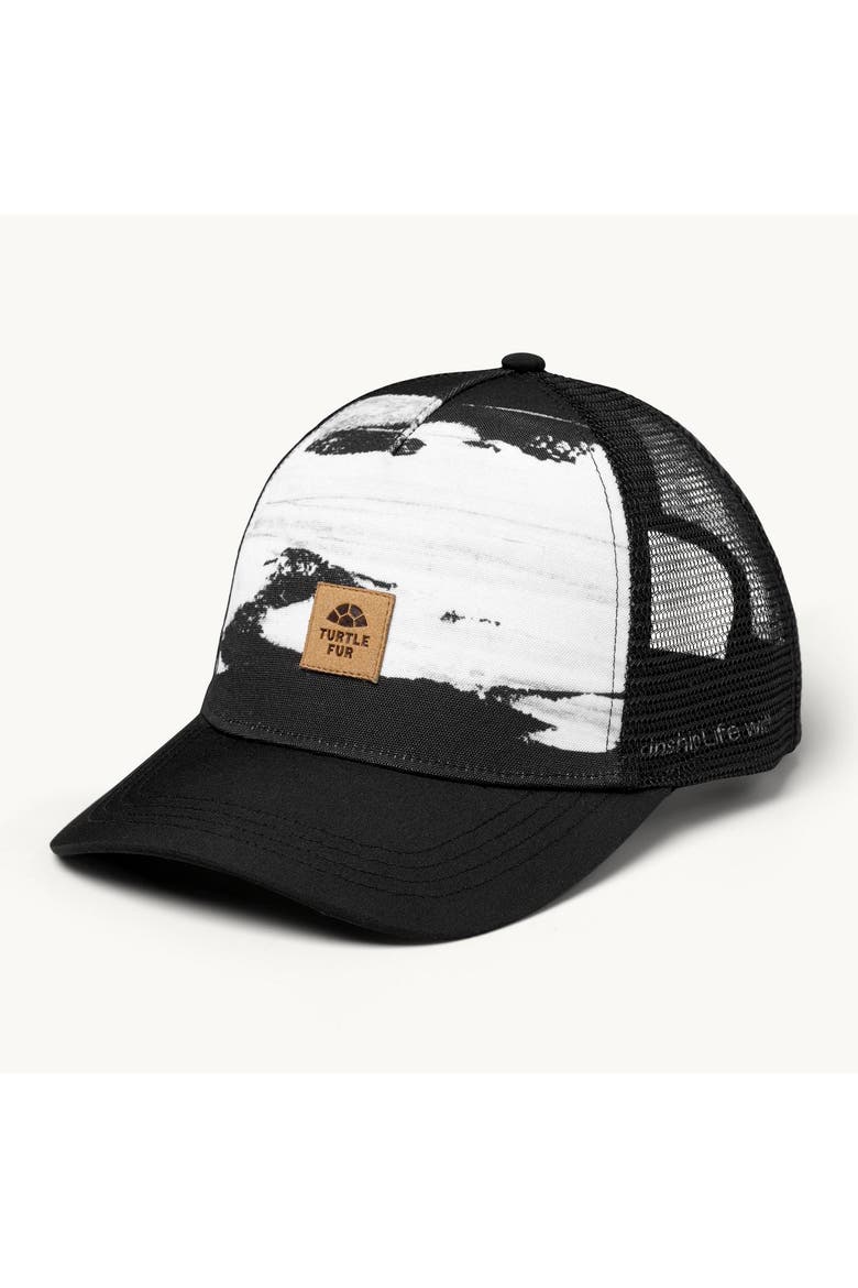 Trail Blazer Trucker Hat, Main, color, Night Beach