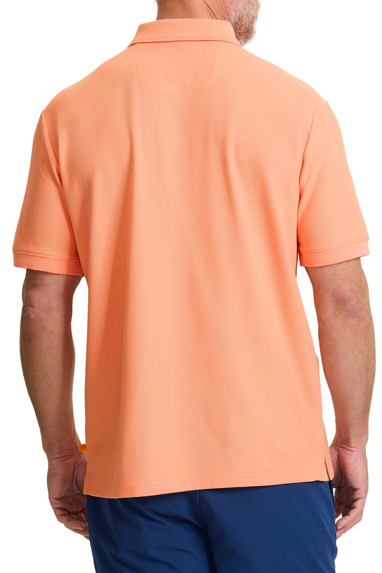 Emfielder Icon Solid IslandZone® Polo, Alternate, color, PEACH PARROT