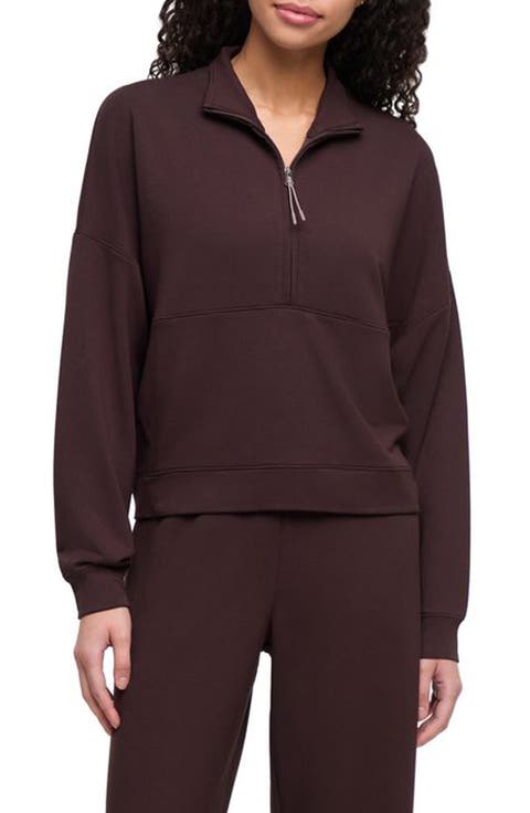 Moxie Half-Zip Pullover Sweatshirt