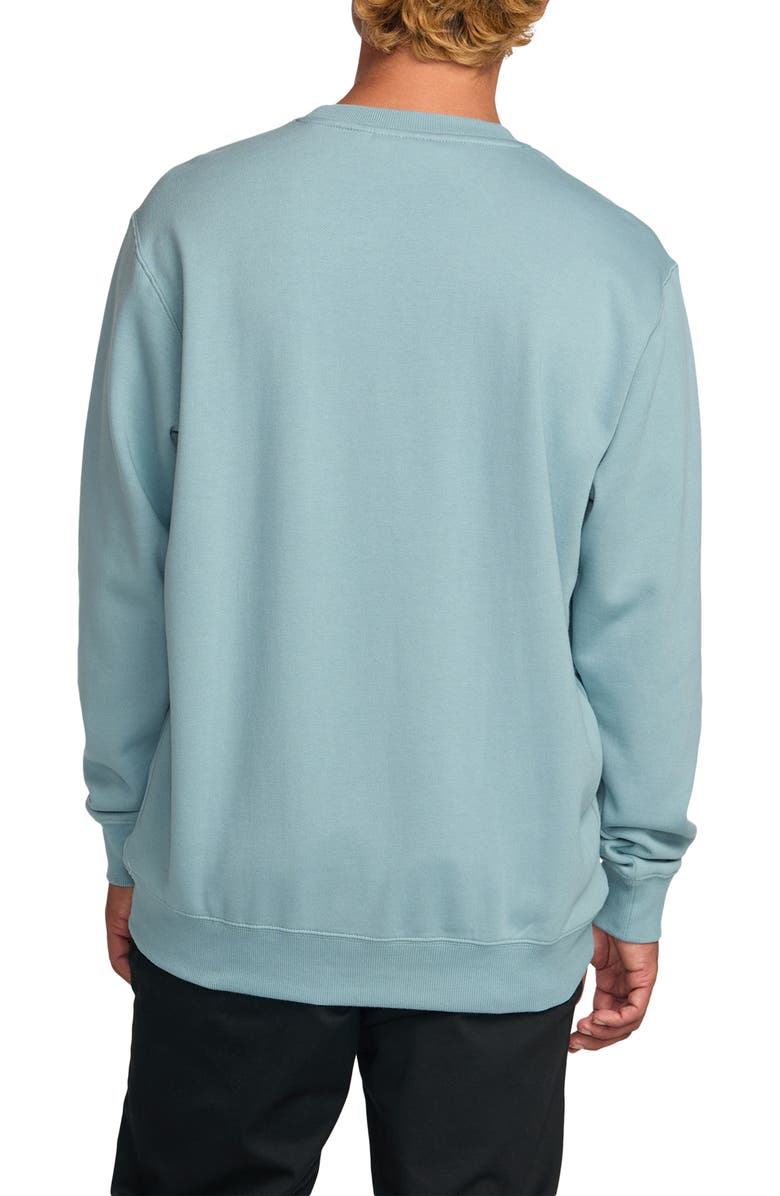 Billabong Occy Crewneck Fleece Graphic Sweatshirt, Alternate, color, Cloud Blue