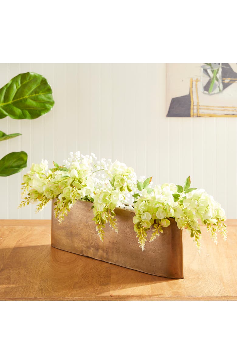 Napa Home & Garden Joss Vase, Alternate, color, Gold