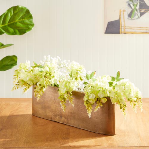 Napa Home & Garden Joss Vase In Gold