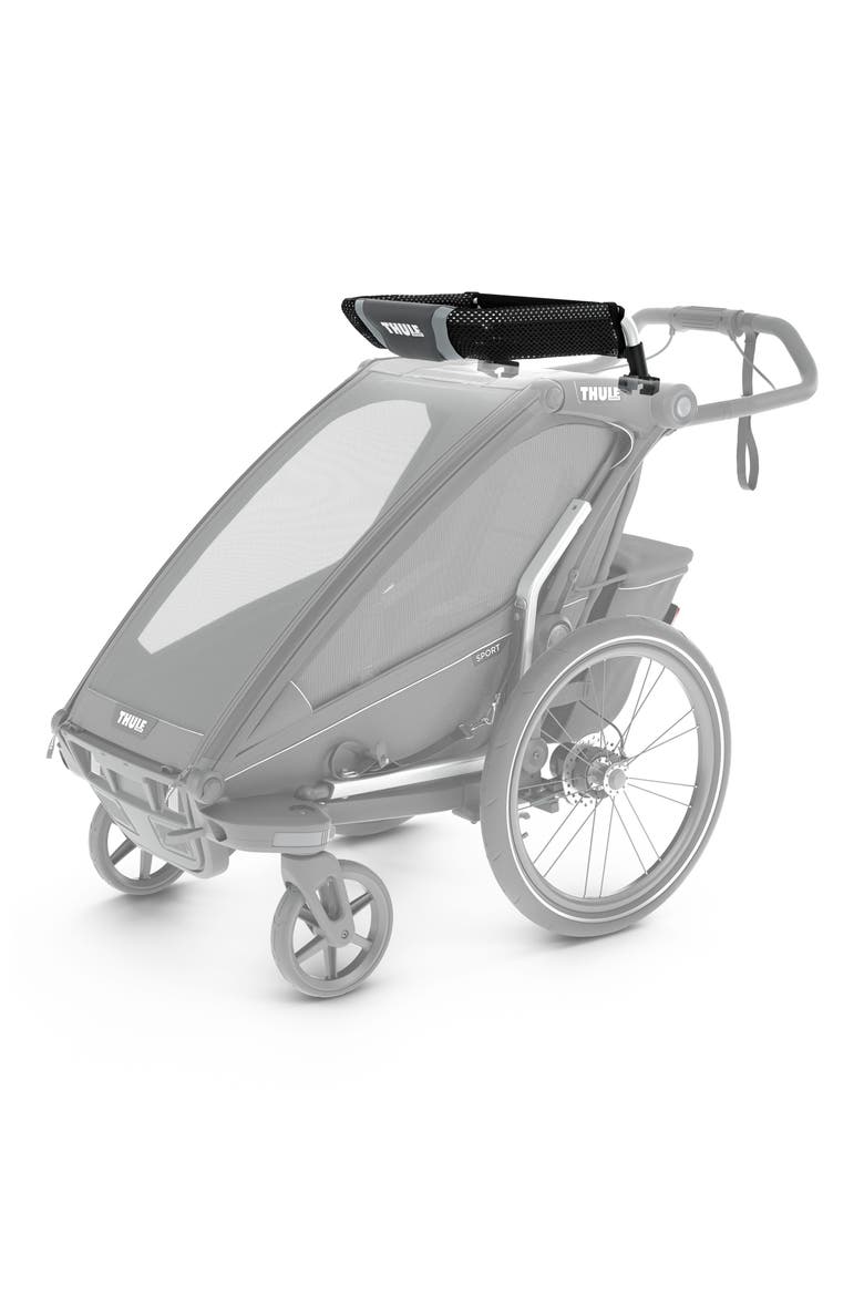 Cargo Rack 1 for Thule Single Strollers, Alternate, color, BLACK