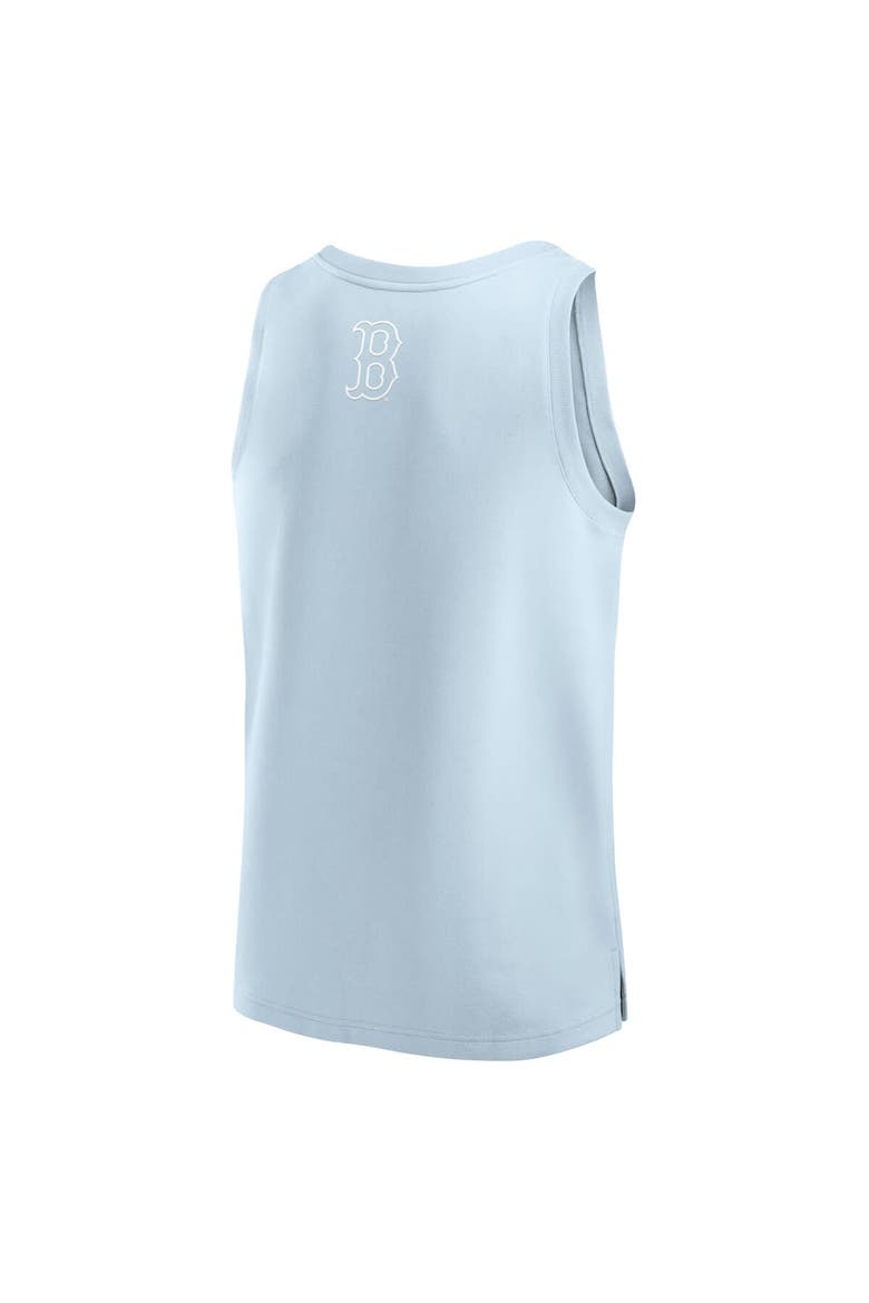 Men's Fanatics Light Blue Boston Red Sox Elements Tank Top, Alternate, color, Light Blue