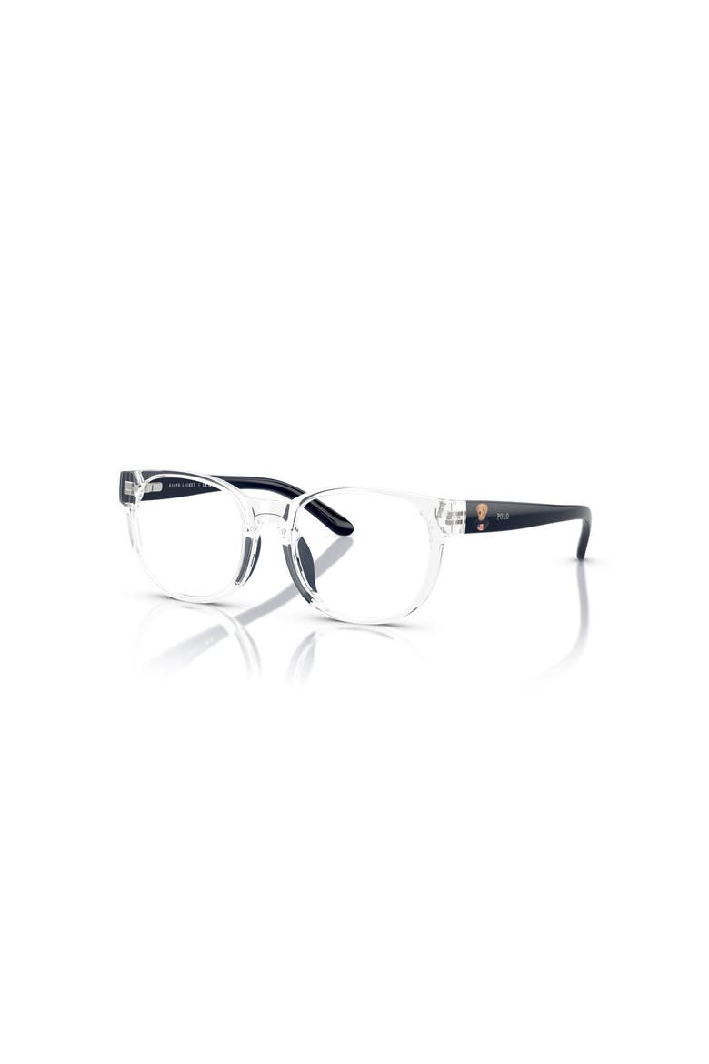 45mm Round optical glasses, Main, color, Transparent
