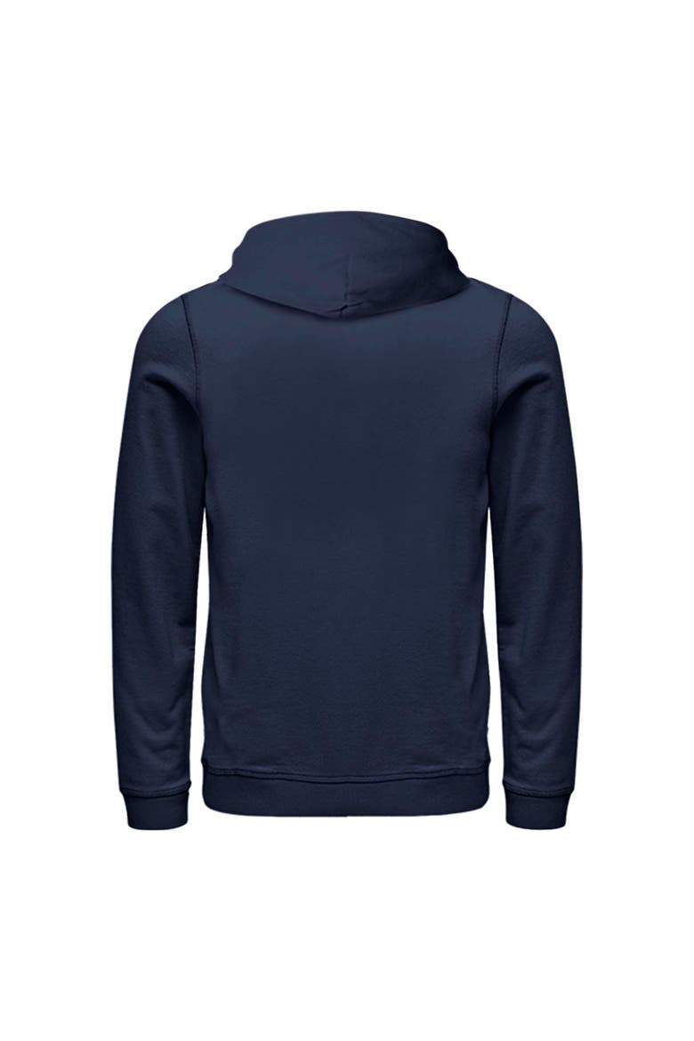 Men's Star Wars Festive Fireworks Falcon  Pull Over Hoodie, Alternate, color, Navy Blue