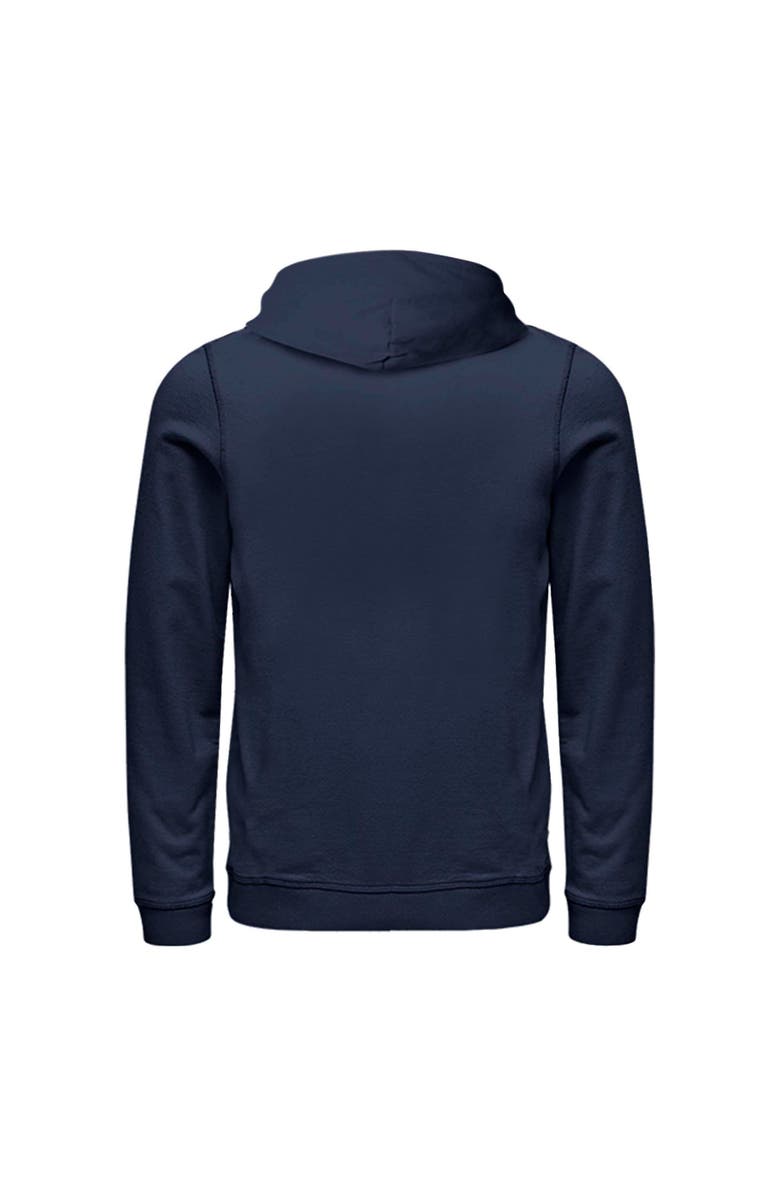 Marvel Men's Marvel Captain America Classic Shield  Pull Over Hoodie, Alternate, color, Navy Blue