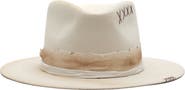 MODERN MONARCHIE Distressed Wool Fedora