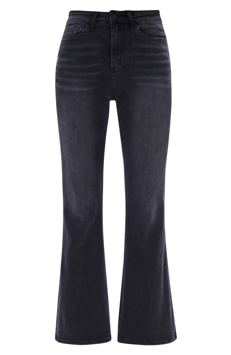 Bayeas High Waist Distressed Bootcut Jeans, Alternate, color, 