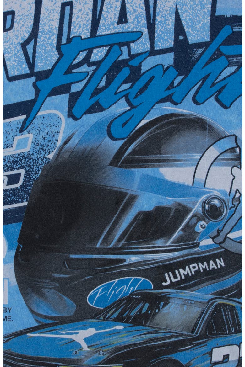 Kids' Raceway Graphic T-Shirt, Alternate, color, UNIVERSITY BLUE