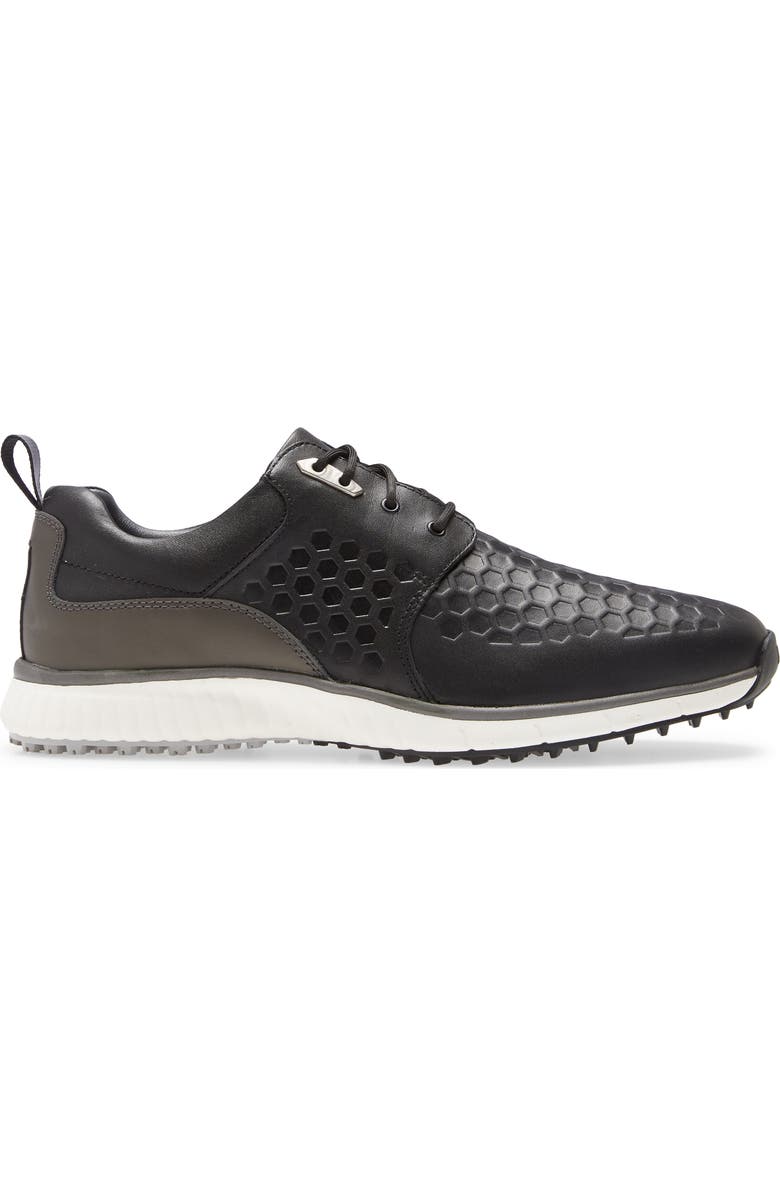 Johnston & Murphy XC4<sup>®</sup> H2 Luxe Hybrid Waterproof Golf Saddle Sneaker, Alternate, color,