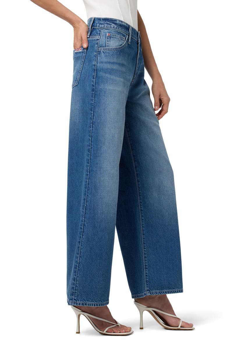 Hudson Jeans Relaxed Wide Leg Jeans, Alternate, color, Weasley