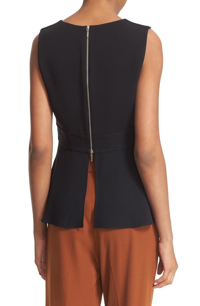 A.L.C. 'Leigh' Sleeveless Peplum Top, Alternate, color,