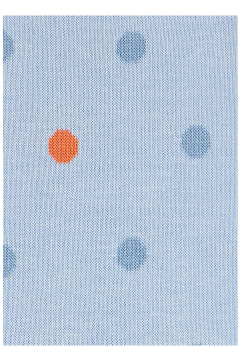 Orlando Polka Dot Dress Socks, Alternate, color, LIGHT BLUE