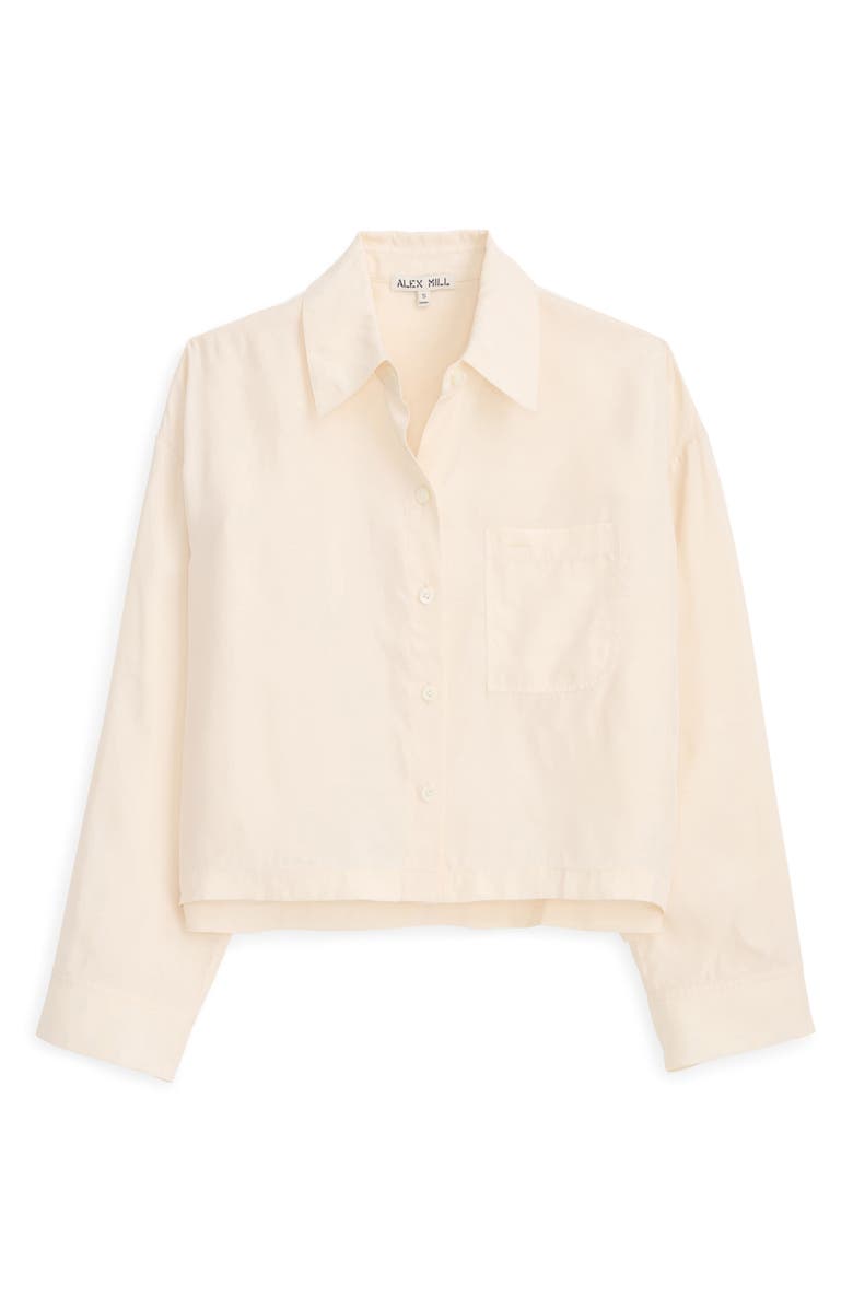 Alex Mill Gemma Button-Up Shirt, Alternate, color, Ivory