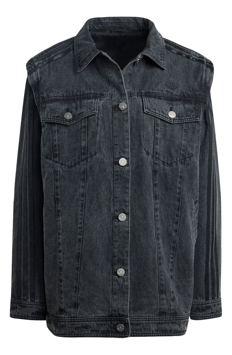 adidas Originals Adilenium Season 3 Denim Shirt Jacket, Alternate, color, 