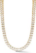 CHLOE AND MADISON Cubic Zirconia Tennis Necklace