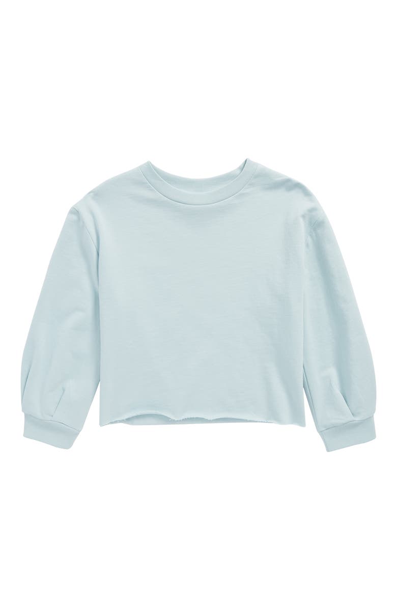 Stem Raw Edge Sweatshirt, Main, color, 