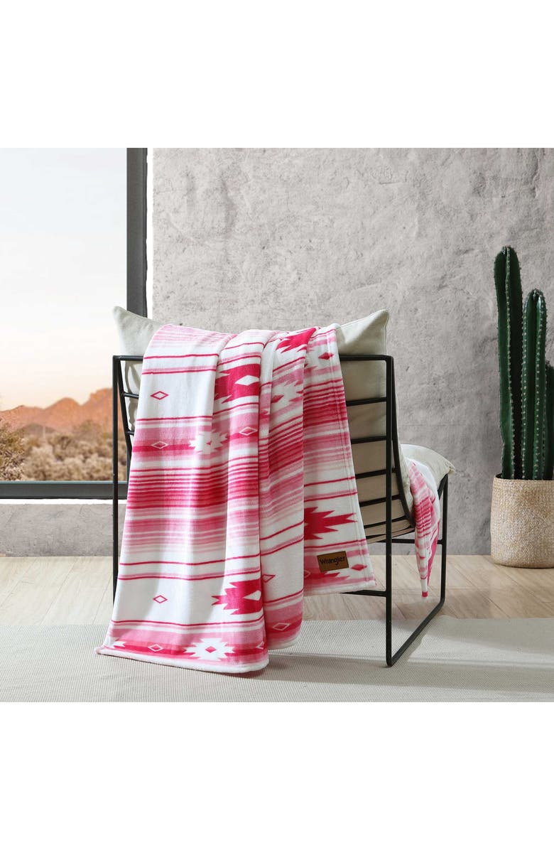 Wrangler Coyote Sands Throw Blanket, Alternate, color, 