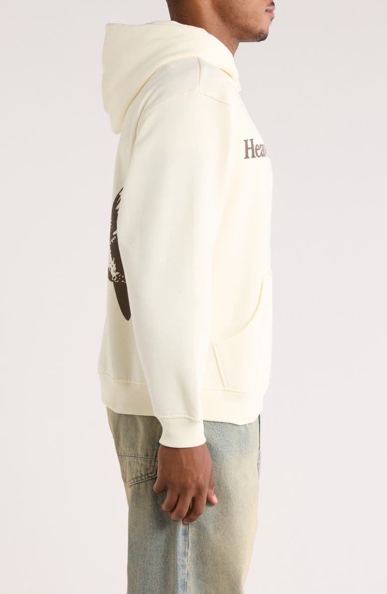 PacSun Heaven Cotton Hoodie, Alternate, color, Cream