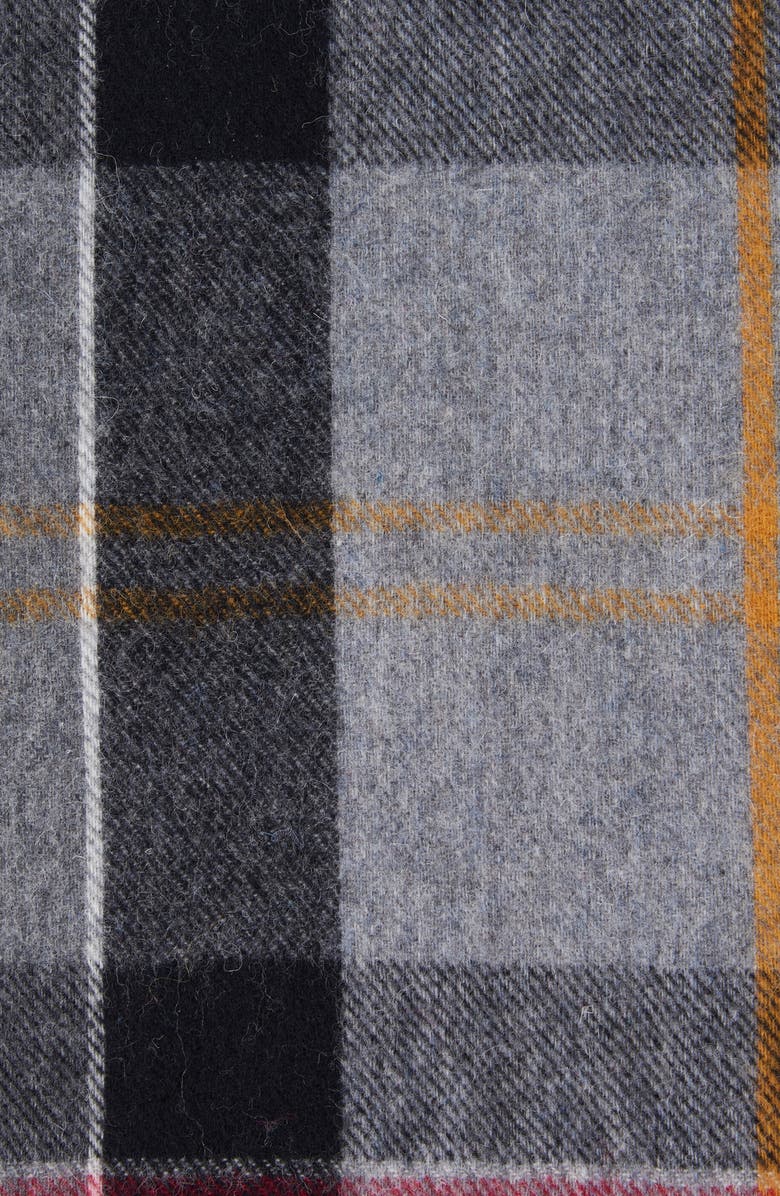 Barbour Inverness Tartan Wool Scarf, Alternate, color, 